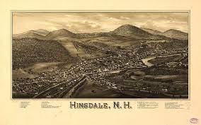 historic drawing of Hinsdale NH
